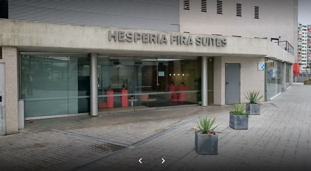 Hotel Hesperia Fira Suites L'Hospitalet de Llobregat Exterior foto